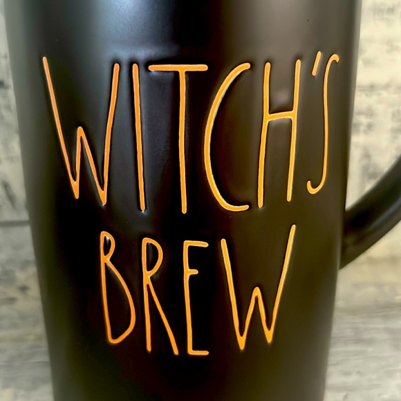 Rae Dunn WITCH’S BREW matte black Halloween pitcher - Picture 2 of 4